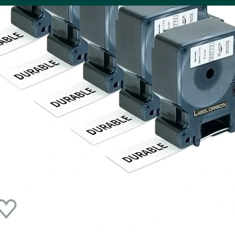 New Label Orison Compatible with Black/White Labeling Cassette for LabelManager